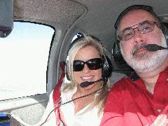 Jennifer in the Cockpit.JPG